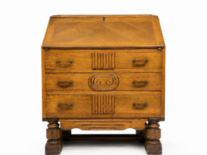 Art Deco Solid Oak Bureau - commission