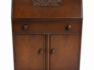 Art Deco solid oak bureau -commission