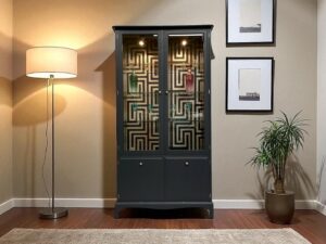 Stag Minstrel Large Display Cabinet