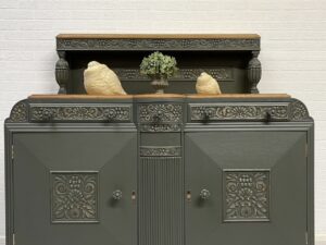 “Goodwood” Stunning Art Deco Oak Sideboard / Dresser