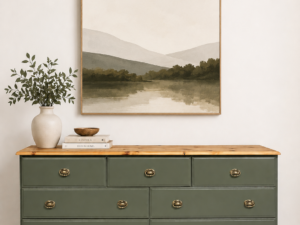 Large Solid Pine Chest Of Drawers